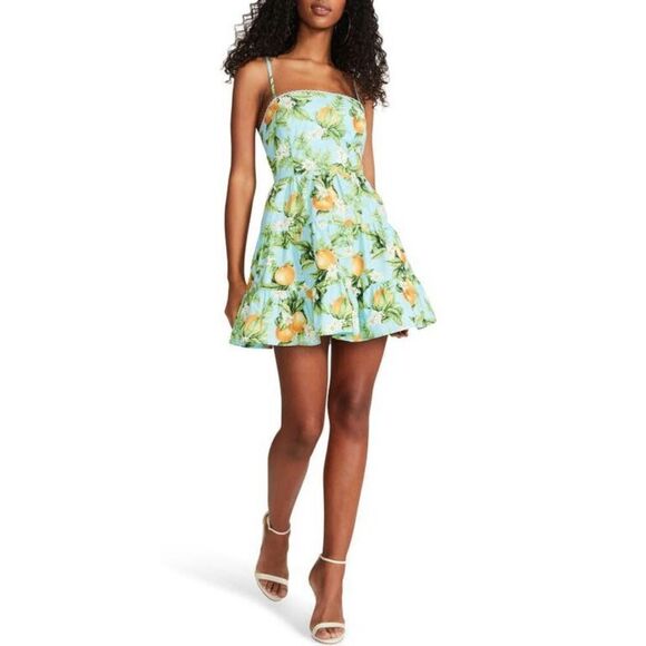 Steve Madden Summer Orchard Dress (Sky Blue) Women's Dress - Picture 1 of 3
